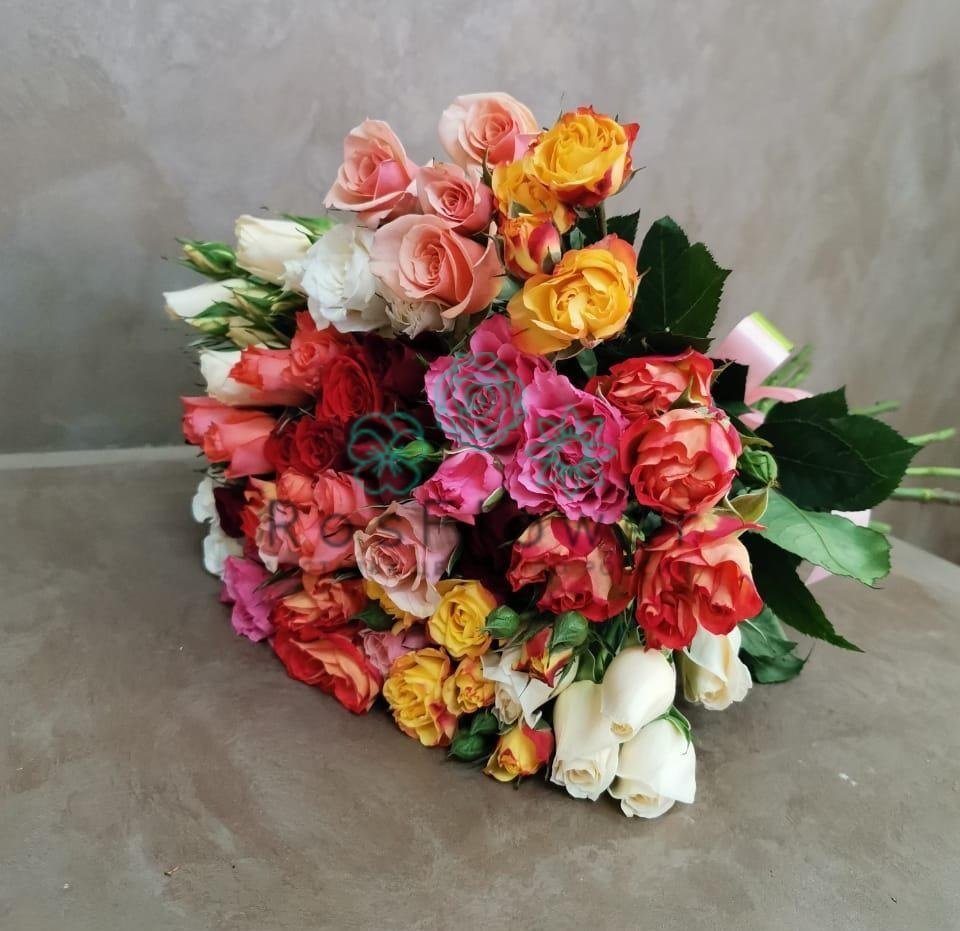 Букет цветов из: Розы в ЗАТО Сибирском