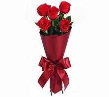 Букет 5 Красных роз Эдлесс Лав в ЗАТО Сибирском