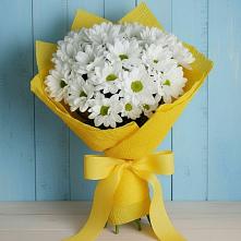 Букет цветов из:  Хризантемы в ЗАТО Сибирском
