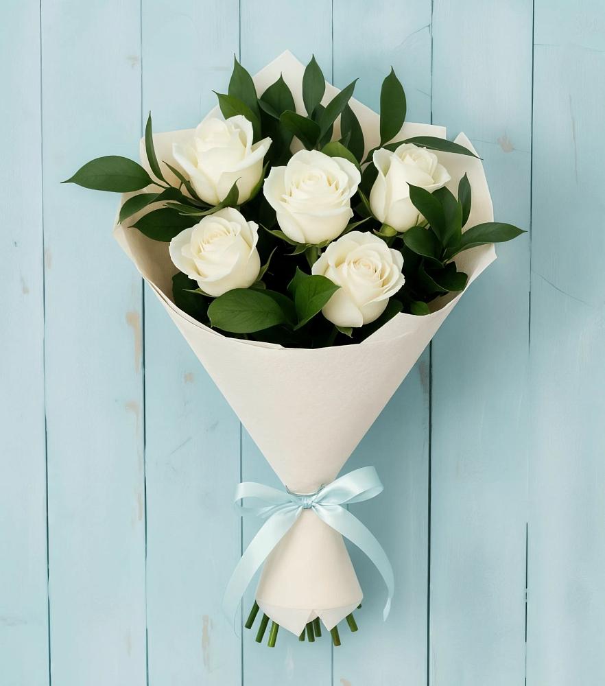 Букет цветов из: Розы в ЗАТО Сибирском