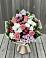 Букет цветов из: Альстромерии, Гвоздики, Розы и Хризантемы в ЗАТО Сибирском