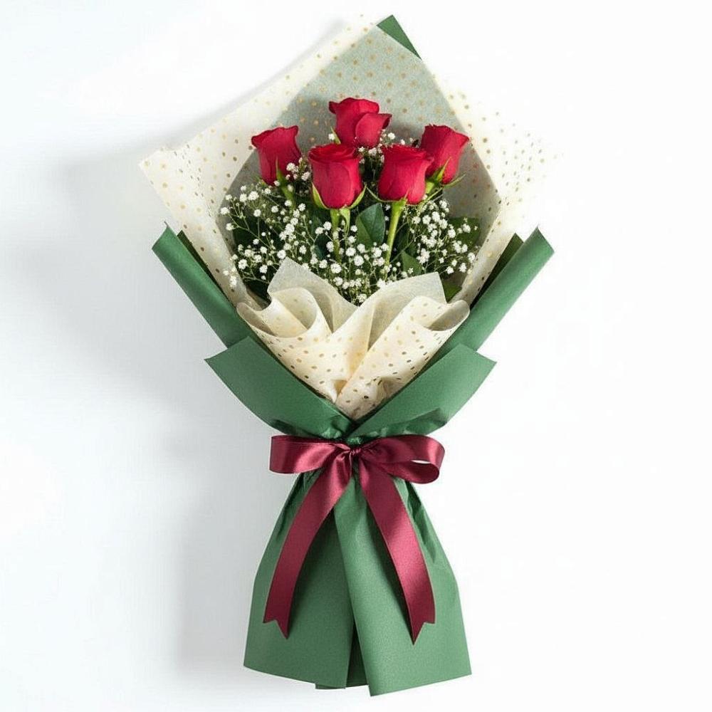 Букет цветов из: Розы в ЗАТО Сибирском