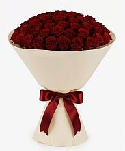 Букет 101 Бордовая роза Блэк Бакарра в ЗАТО Сибирском