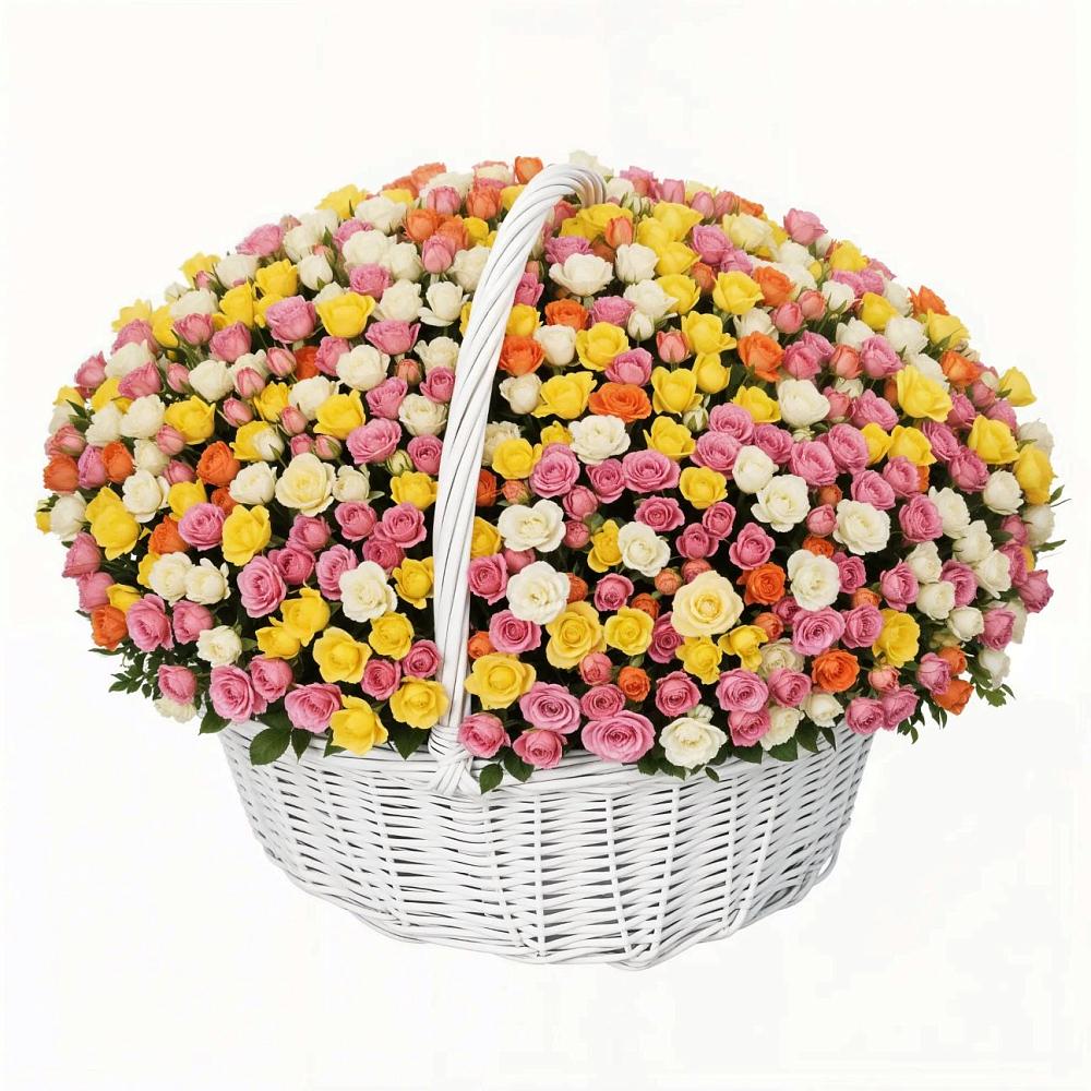 Премиум букет из: Розы в ЗАТО Сибирском