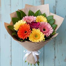 Букет цветов из:  Герберы #REPLACE_PRED# ЗАТО Сибирском
