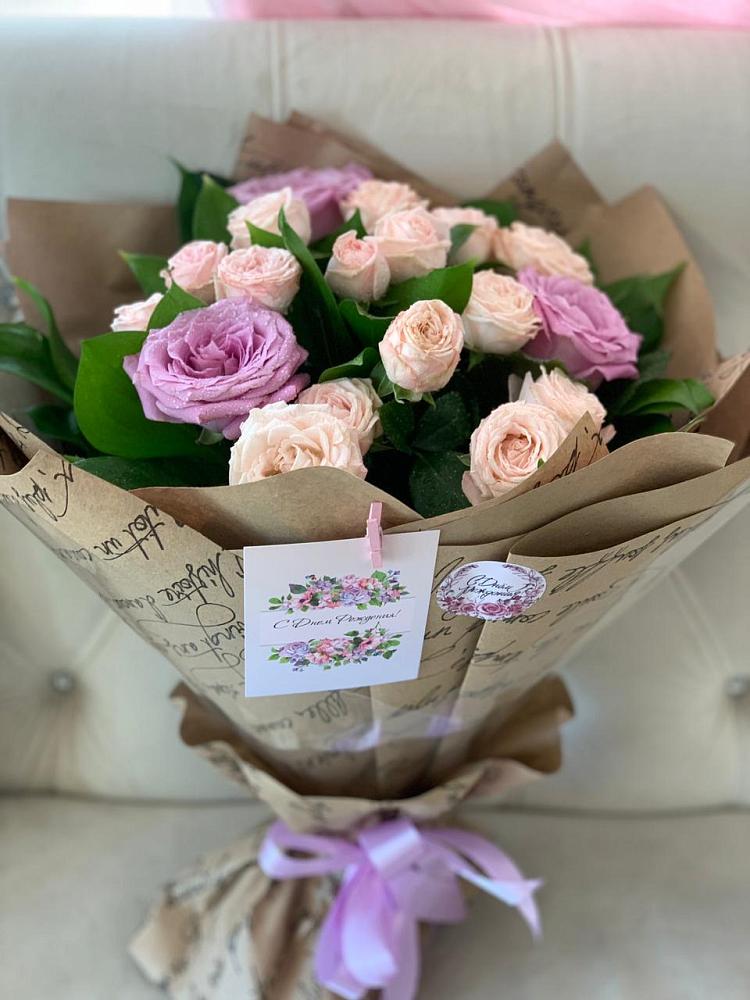 Букет цветов из: Розы в ЗАТО Сибирском