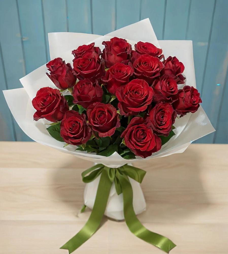 Букет Красные розы в ЗАТО Сибирском