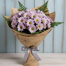 Букет цветов из:  Хризантемы #REPLACE_PRED# ЗАТО Сибирском