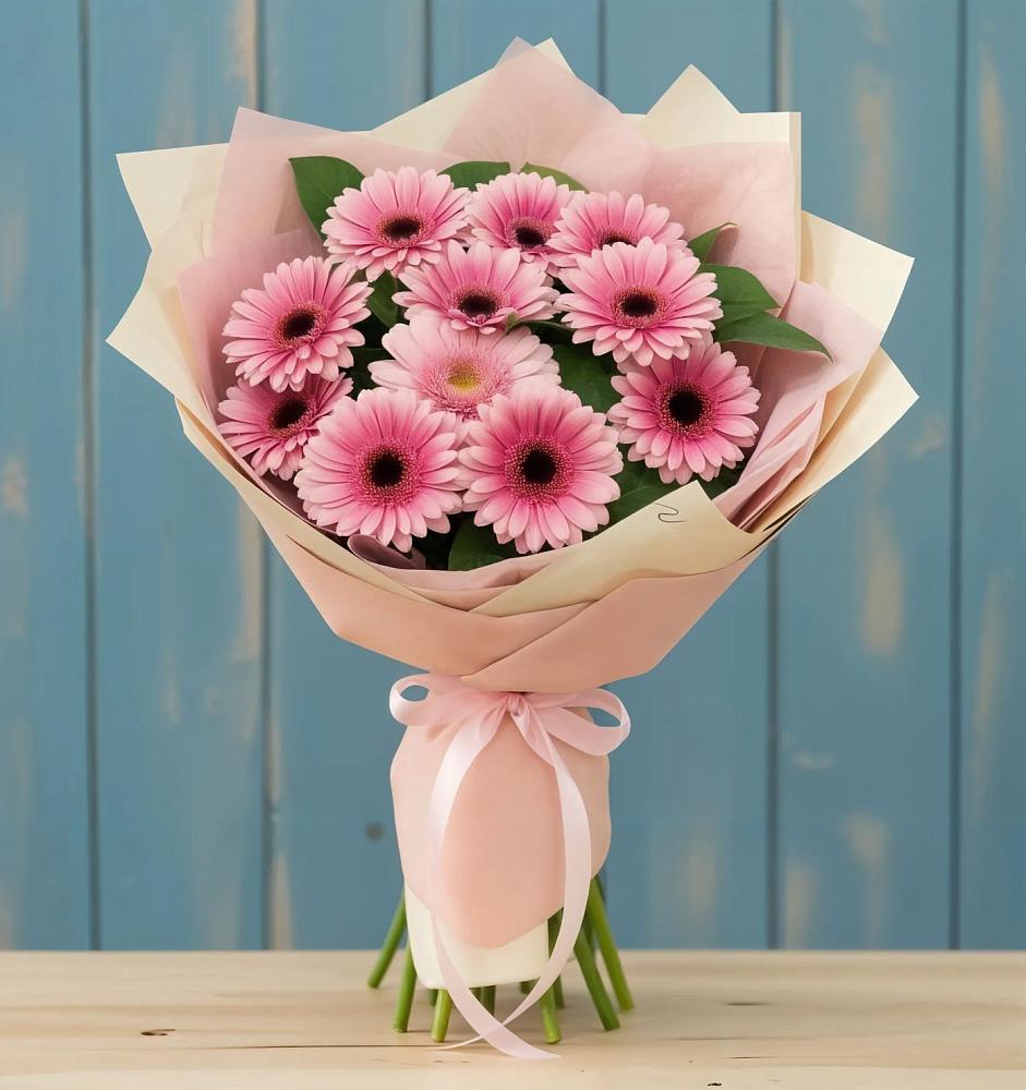 Букет цветов из: Герберы в ЗАТО Сибирском