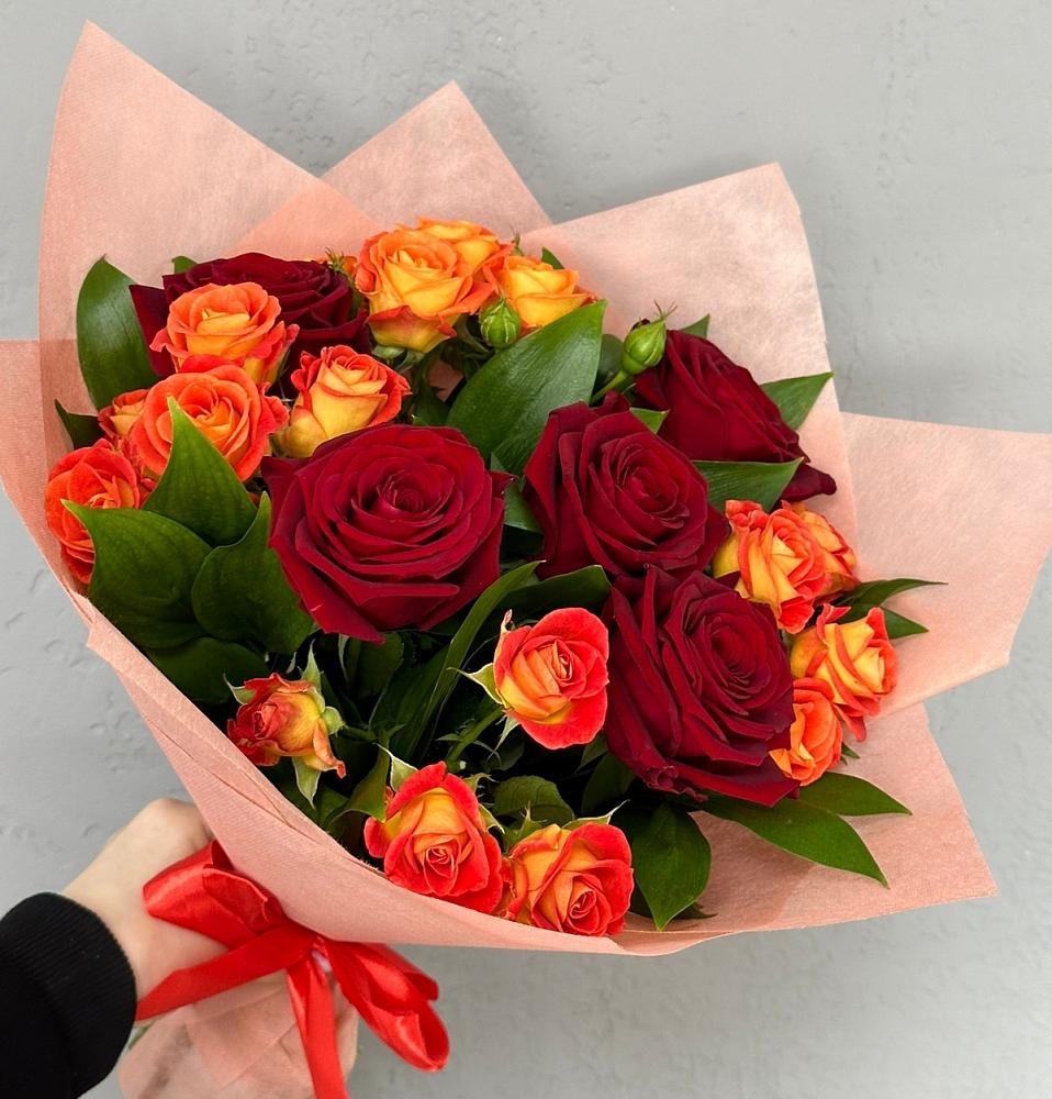 Букет Любовь и восторг в ЗАТО Сибирском