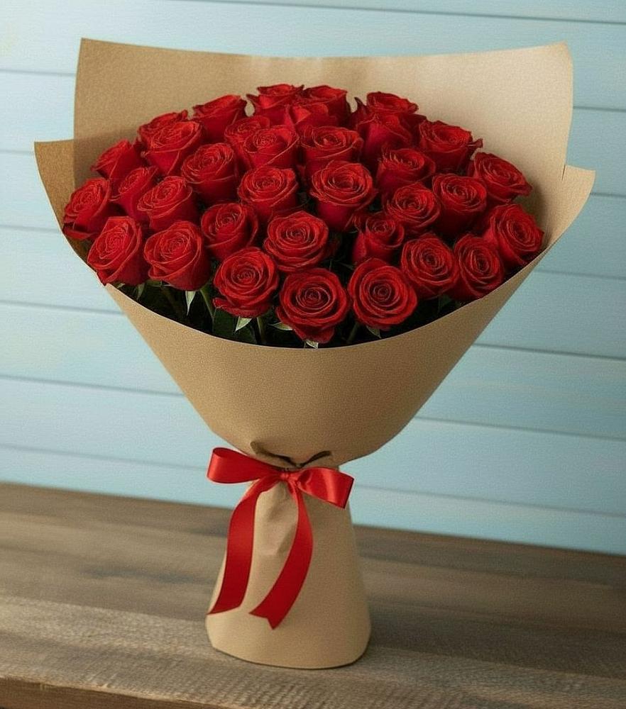 Букет Красные розы Милано в ЗАТО Сибирском
