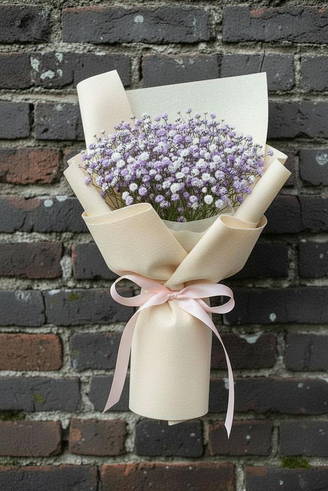 Букет цветов из: Гипсофила в ЗАТО Сибирском