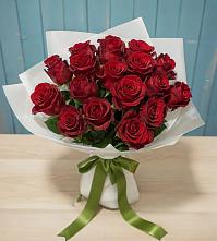 Букет Красные розы в ЗАТО Сибирском