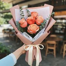 Букет цветов из:  Розы в ЗАТО Сибирском