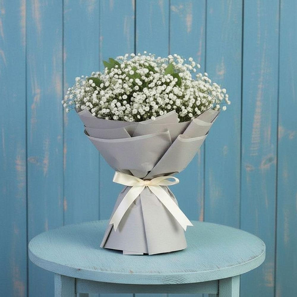 Букет цветов из: Гипсофила в ЗАТО Сибирском