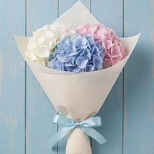 Букет цветов из:  Гортензия в ЗАТО Сибирском