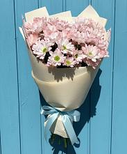 Букет цветов из:  Хризантемы в ЗАТО Сибирском