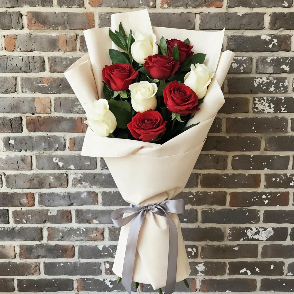 Букет цветов из: Розы в ЗАТО Сибирском