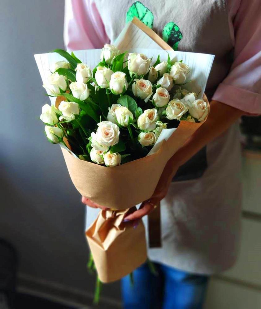 Букет цветов из: Розы в ЗАТО Сибирском