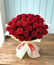 Букет 29 Красных роз в ЗАТО Сибирском