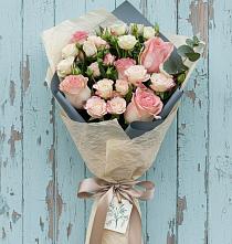 Букет цветов из:  Розы в ЗАТО Сибирском