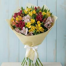 Букет цветов из:  Альстромерии в ЗАТО Сибирском