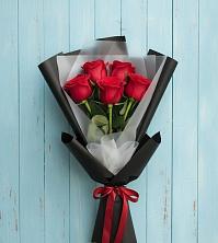 Букет цветов из:  Розы в ЗАТО Сибирском