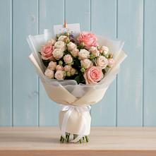 Букет цветов из:  Розы в ЗАТО Сибирском