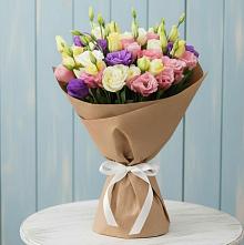 Букет цветов из:  Лизиантусы #REPLACE_PRED# ЗАТО Сибирском