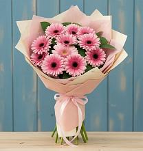 Букет цветов из:  Герберы в ЗАТО Сибирском