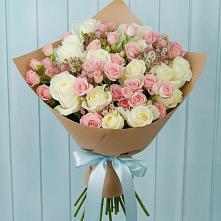 Букет цветов из:  Розы в ЗАТО Сибирском