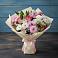 Букет цветов из: Хризантемы, Альстромерии и Розы в ЗАТО Сибирском